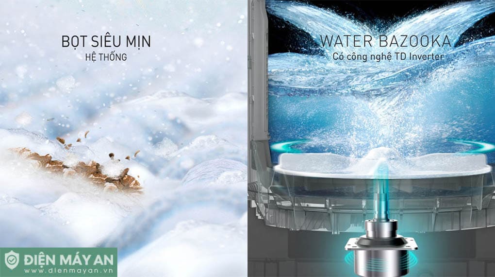 Máy Giặt Panasonic Inverter 11.5 Kg NA-FD115W3BV